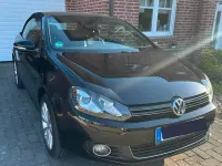 Gebraucht VW Golf Cabriolet 122 PS (89 kW) 2012 Schwarz Cabrio