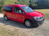 Gebraucht VW Caddy Maxi 102 PS (75 kW) 2013 Rot Van / Kleinbus