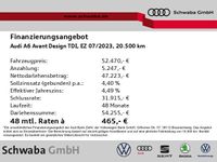 gebraucht Audi A6 Avant design 40TDI qu Str *LED*ACC*AHK*8Fach*