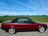 Gebraucht BMW 325 Cabriolet 194 PS (142 kW) 1991 Rot Cabrio