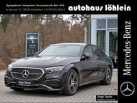 Gebraucht Mercedes E220 AMG 197 PS (144 kW) 2023 Metalliclack obsidianschwarz Limousine