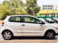 Gebraucht VW Fox Style 60 PS (44 kW) 2010 Weiß Kleinwagen