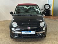 Gebraucht Fiat 500 Lounge 69 PS (50 kW) 2012 Schwarz Cabrio