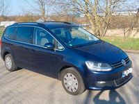Gebraucht VW Sharan Comfortline 140 PS (102 kW) 2012 Blau Van / Kleinbus