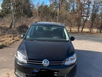 Gebraucht VW Sharan 150 PS (110 kW) 2018 Schwarz Van / Kleinbus