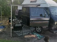 Gebraucht VW T3 70 PS (51 kW) 1990 Blau Van