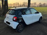Gebraucht Smart ForFour Passion 71 PS (52 kW) 2015 Schwarz Kleinwagen