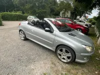 Gebraucht Peugeot 206 109 PS (80 kW) 2005 Silber Cabrio