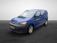 Gebraucht VW Caddy 122 PS (89 kW) 2022 Blau (indienblau) Van / Kleinbus
