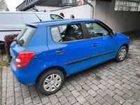 Gebraucht Skoda Fabia 2010 Blau Kleinwagen