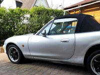 Gebraucht Mazda MX5 110 PS (80 kW) 1998 Silber Cabrio
