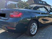 Second-hand BMW 220 Advantage 184 CP (135 kW) 2017 Albastru Cabrio
