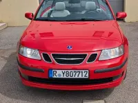 Brugt Saab 9-3 Cabriolet Vector 150 HK (110 kW) 2006 Rød Cabriolet