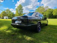 Gebraucht Mercedes 190 118 PS (86 kW) 1989 Schwarz Limousine