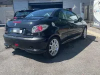 Gebraucht Peugeot 206 CC Platinum 136 PS (100 kW) 2001 Schwarz Cabrio