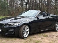 Gebraucht BMW 218 M Sport 150 PS (110 kW) 2017 Schwarz Cabrio