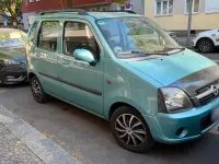 Gebraucht Opel Agila 80 PS (58 kW) 2004 Blau Van / Kleinbus