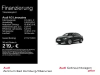 Gebraucht Audi A3 Sport 150 PS (110 kW) 2022 Manhattangrau metallic Limousine
