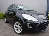 Gebraucht Ford Ka Titanium 69 PS (50 kW) 2012 Midnightschwarz metallic Kleinwagen