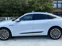 Gebraucht Audi e-tron Sportback S-Line 300 kW (408 PS) 2022 Weiß SUV