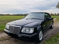 Brugt Mercedes E220 150 HK (110 kW) 1994 Sort Cabriolet