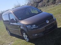 Używany VW Caddy Maxi 102 KM (75 kW) 2010 Brązowy Minivan