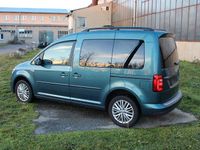 Gebraucht VW Caddy Comfortline 102 PS (75 kW) 2015 Grün Van / Kleinbus