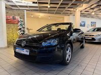 Gebraucht VW Golf Cabriolet 105 PS (77 kW) 2012 Schwarz Cabrio