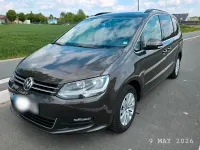 Gebraucht VW Sharan 150 PS (110 kW) 2016 Braun Van / Kleinbus