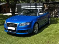 Gebraucht Audi RS4 Design 420 PS (308 kW) 2008 Blau Cabrio