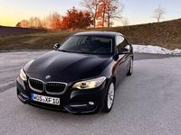 Gebraucht BMW 220 Sport Line 184 PS (135 kW) 2014 Schwarz Coupé