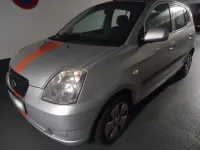Gebraucht Kia Picanto 65 PS (47 kW) 2005 Silber Kleinwagen