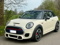 Gebraucht Mini John Cooper Works Cabriolet Sport 231 PS (169 kW) 2017 Weiß Cabrio
