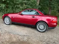 Gebraucht Mercedes SLK200 136 PS (100 kW) 2000 Rot Cabrio