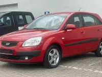 Gebraucht Kia Rio EX 97 PS (71 kW) 2005 Rot Limousine