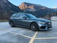 Gebraucht Mercedes C220 AMG line 170 PS (125 kW) 2017 Grau Limousine
