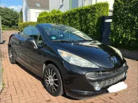 Gebraucht Peugeot 207 CC 120 PS (88 kW) 2009 Schwarz Cabrio