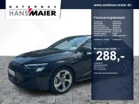 Gebraucht Audi A3 S-Line 150 PS (110 kW) 2024 Mythosschwarz metallic Limousine