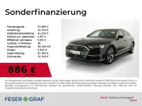 Brugt Audi A8 Ambiente 449 HK (330 kW) 2021 Sort Sedan