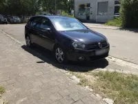 Gebraucht VW Golf VI Team 2010 Schwarz Kleinwagen