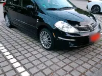 Gebraucht Nissan Tiida 110 PS (80 kW) 2009 Schwarz Limousine