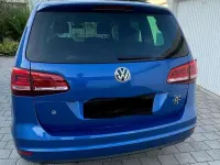 Gebraucht VW Sharan Comfortline 150 PS (110 kW) 2019 Blau Van / Kleinbus