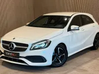 Gebraucht Mercedes A200 AMG line 136 PS (100 kW) 2018 Weiß Limousine