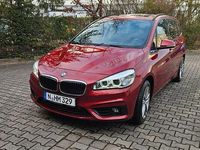 Gebraucht BMW 220 Gran Tourer Luxury Line 190 PS (139 kW) 2015 Rot Van / Kleinbus