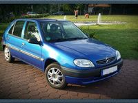 Gebraucht Citroën Saxo 60 PS (44 kW) 2000 Blau metallic Kleinwagen