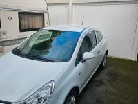 Gebraucht Opel Corsa 60 PS (44 kW) 2009 Weiß Kleinwagen