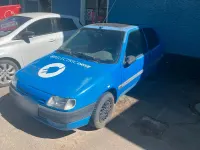 Gebraucht Citroën Saxo 19 kW (26 PS) 1996 Blau Kleinwagen