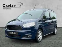 Gebraucht Ford Tourneo Courier Trend 101 PS (74 kW) 2016 Blau Van / Kleinbus