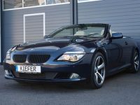 Gebraucht BMW 650 Cabriolet Sport Line 367 PS (269 kW) 2008 Monacoblau (a35) Cabrio