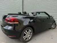 Gebraucht VW Golf Cabriolet Exclusive 160 PS (117 kW) 2012 Schwarz Cabrio